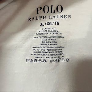 Ralph Lauren 100% Cotton XL T-shirt, V-neck